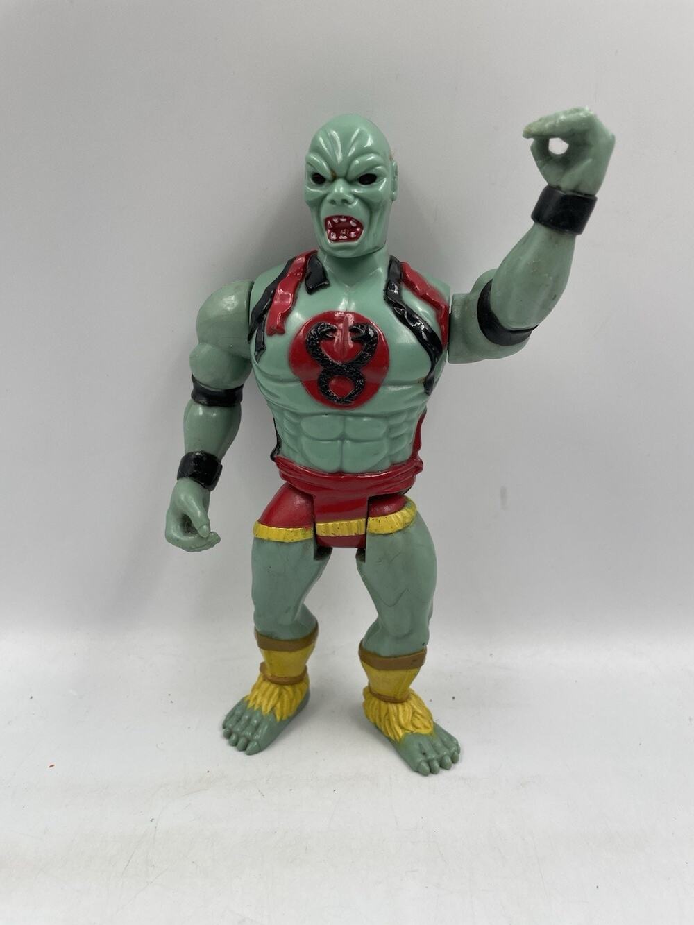 Used Vintage 1985 Thundercats Mumm-ra Action Figure With Working Arm Action